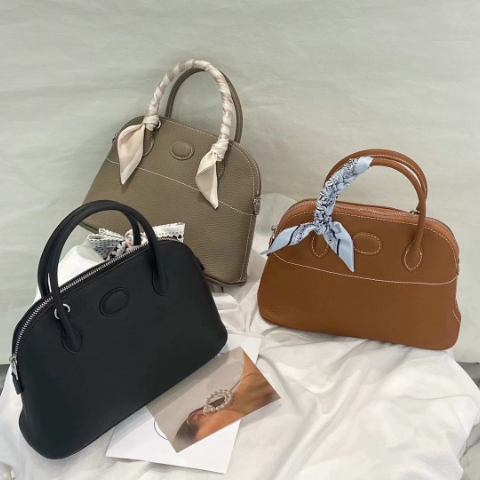 TOGO牛皮貝殼包(31cm)